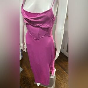 Pink sleeveless dress